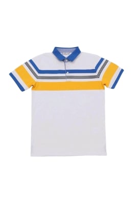 Детска тениска за момче,бял цвят 12г