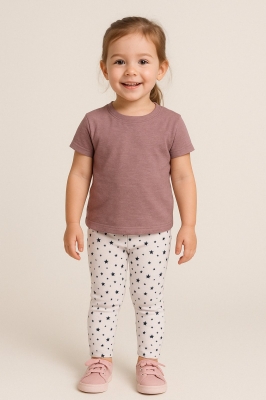 Детски клин, бял цвят 8/9г