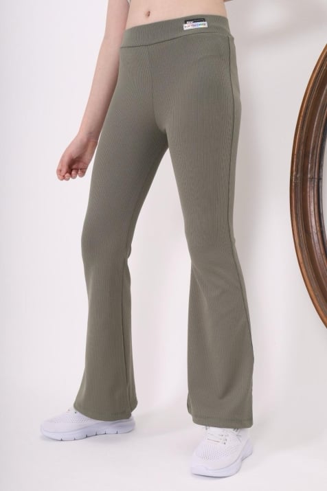 Детски спортен панталон момиче , зелен цвят