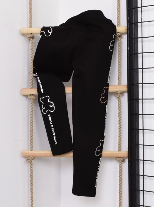 Детски клин вата, черен цвят 