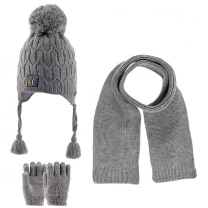 Детски комплект момче, сив цвят