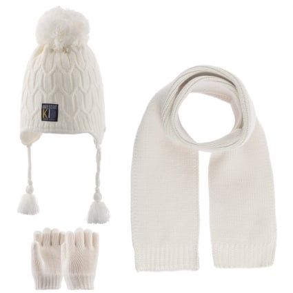 Детски комплект момче, бял цвят