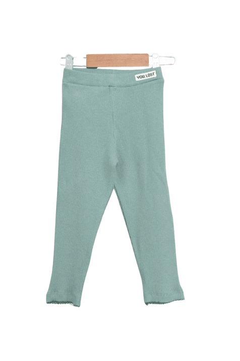 Детски клин рипс, зелен цвят