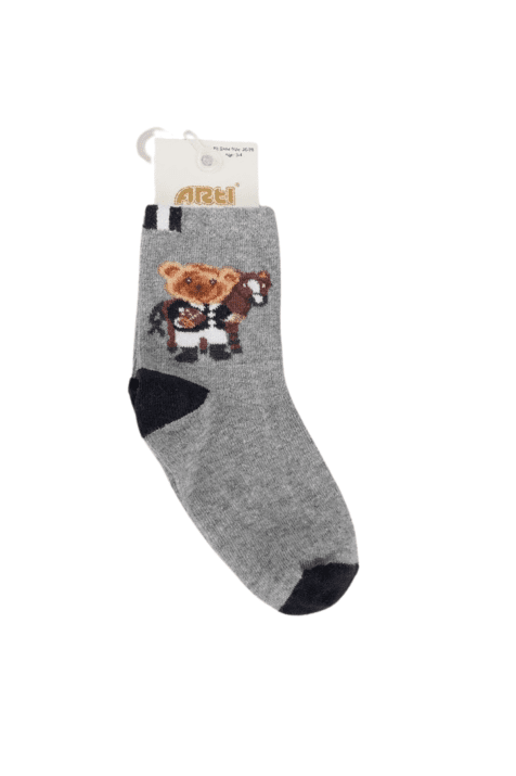 Детски чорапи за момче,сив  цвят