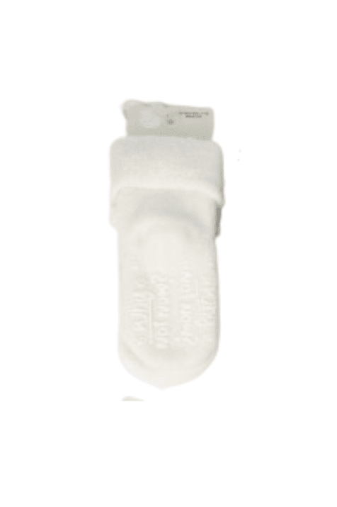 Бебешки чорапи вата, цвят екрю