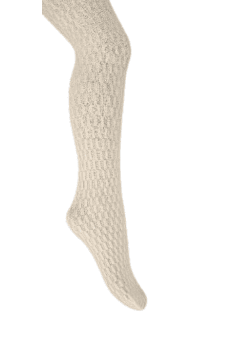 Детски чорапогащник момиче, бежов цвят 