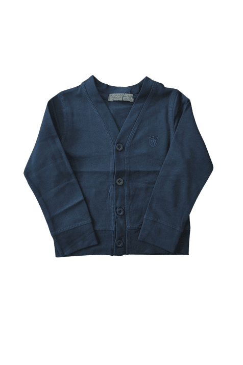 Детска жилетка, тъмно син цвят