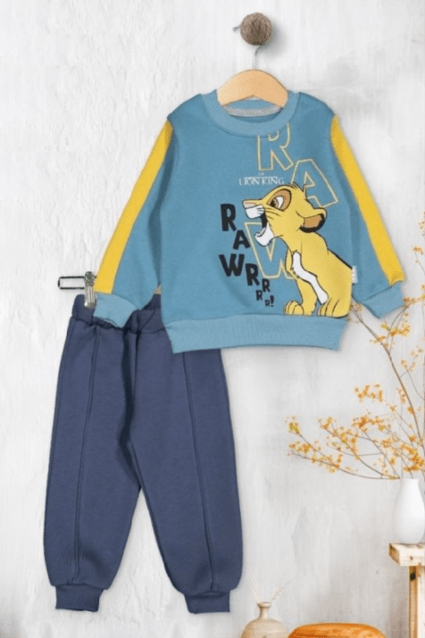 Комплект момче дълъг ръкав Lion King
