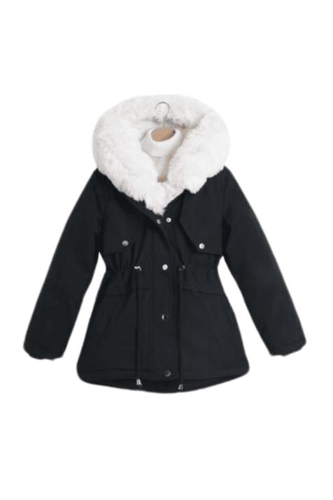 Детско яке момиче, син цвят