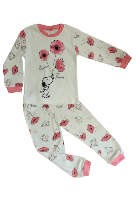 Пижама дълъг ръкав момиче 