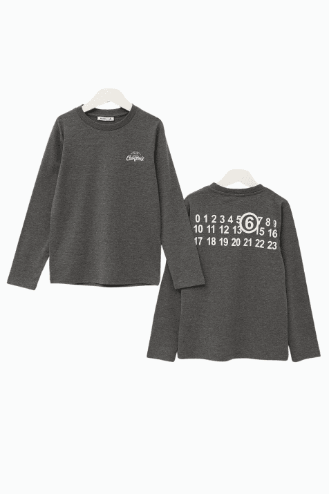 Детска блуза момче дълъг ръкав,сив цвят