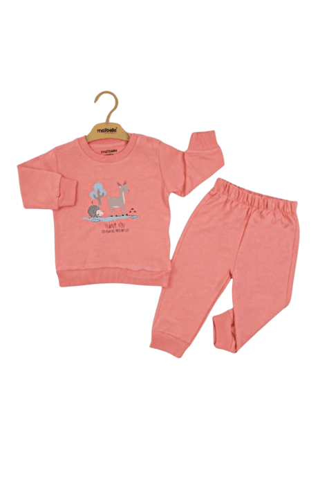 Комплект момиче дълъг ръкав 3 части