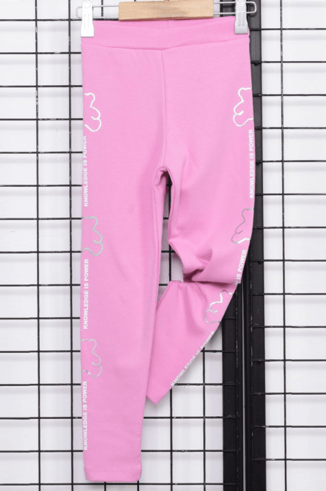 Детски клин вата, розов цвят