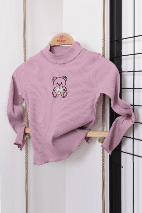 Блуза момиче дълъг ръкав