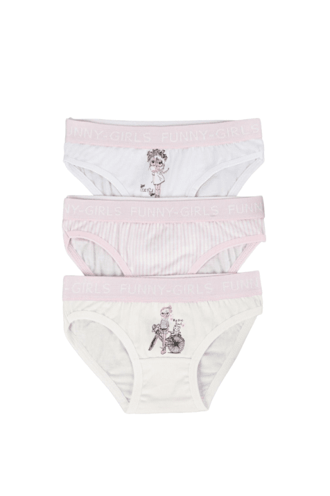 Детски бикини 3 броя ,цвят микс