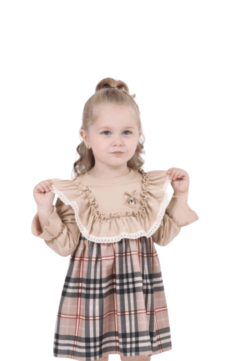 Рокля дълъг ръкав