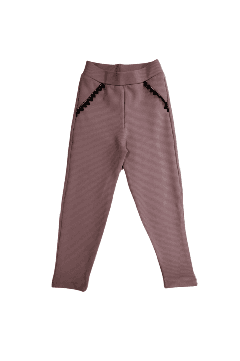 Детски клин рипс, лилав цвят