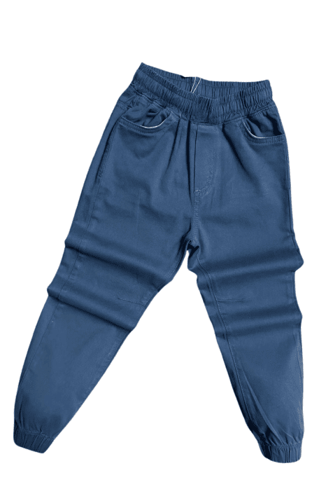 Детски панталон за момче, син цвят 