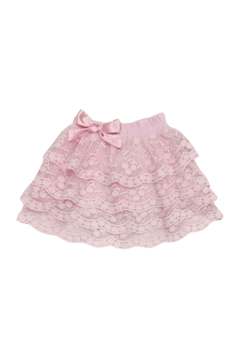 Детска пола, розов цвят 