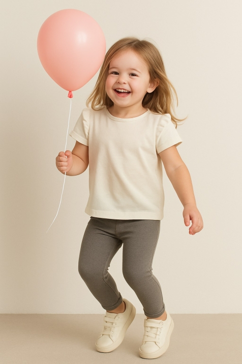 Детски клин, сив цвят