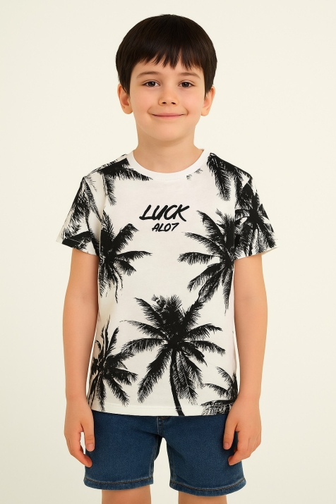 Детска тениска за  момче ,сив цвят