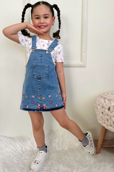 К-кт тениска със сукман 7594 (2/3-7/8г)