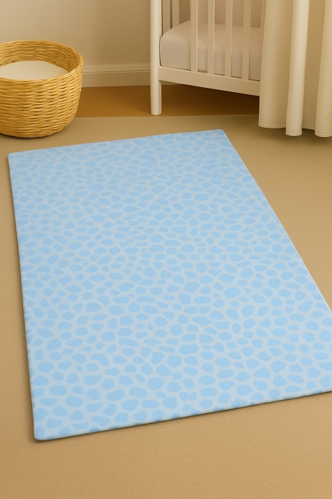 Бебешко одеяло, син цвят