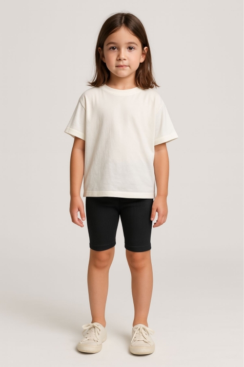 Детски клин 3/4, черен цвят 