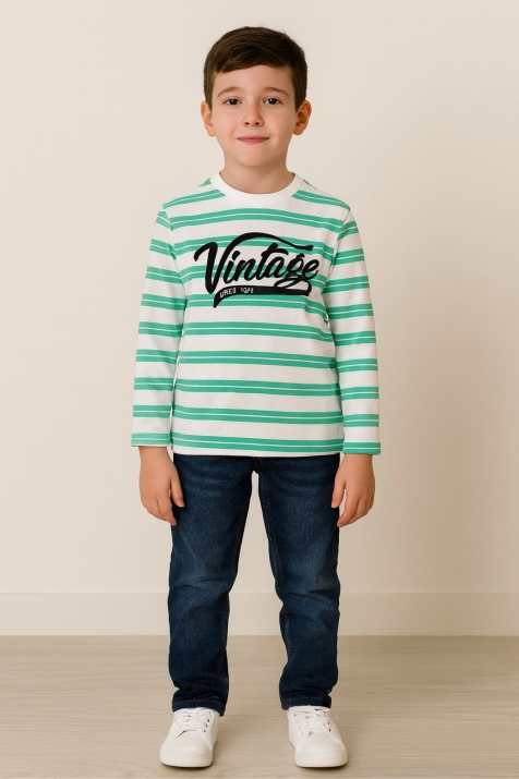 Блуза момче дълъг ръкав