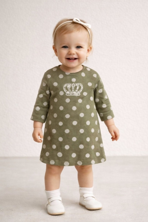 Рокля дълъг ръкав