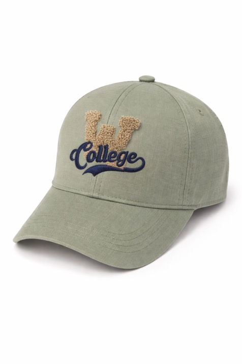 Детска шапка за момче, зелен цвят