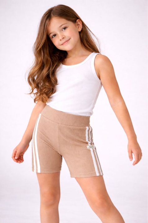 Детски клин 3/4, бежов цвят