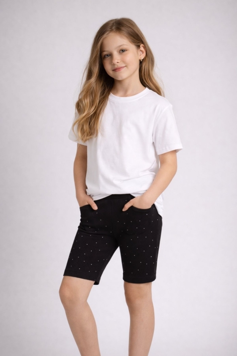 Детски клин 3/4 , черен цвят