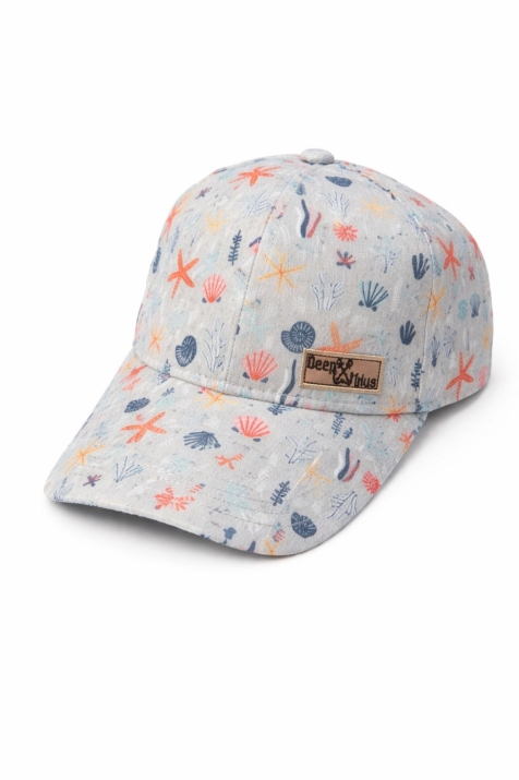 Детска шапка за момче, сив цвят