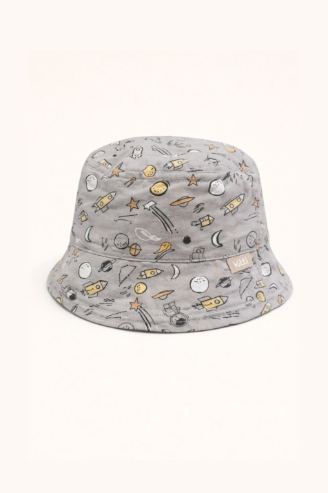 Детска шапка за момче, сив цвят 