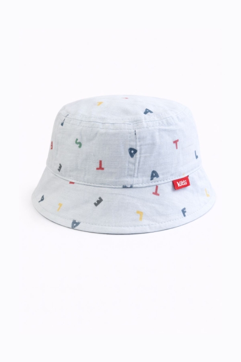 Бебешка шапка за момче, син цвят