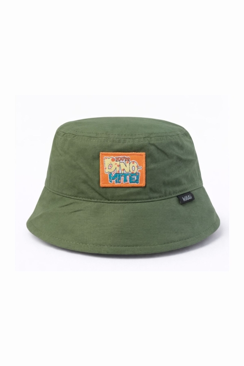 Детска шапка за момче, зелен цвят