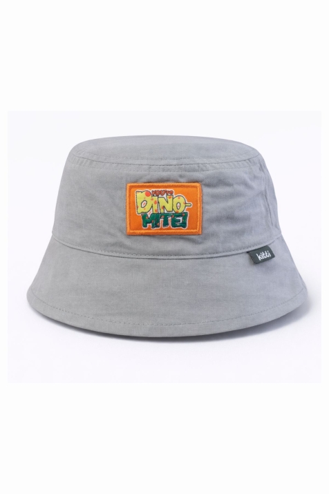 Детска шапка за момче, сив цвят