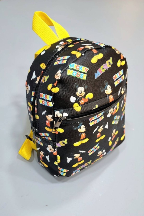 Детска раничка Мики Маус,черен цвят