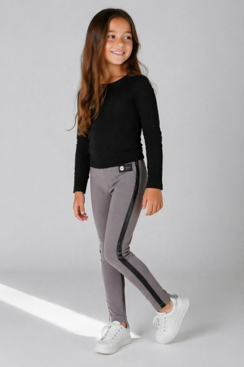 Детски клин лека вата, сив цвят