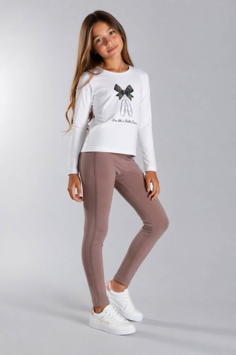 Детски клин вата, тъмно кафяв цвят