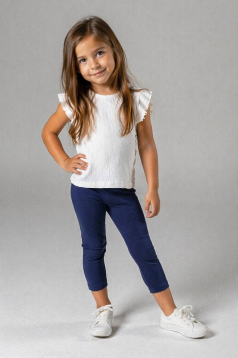 Детски клин 7/8, син цвят