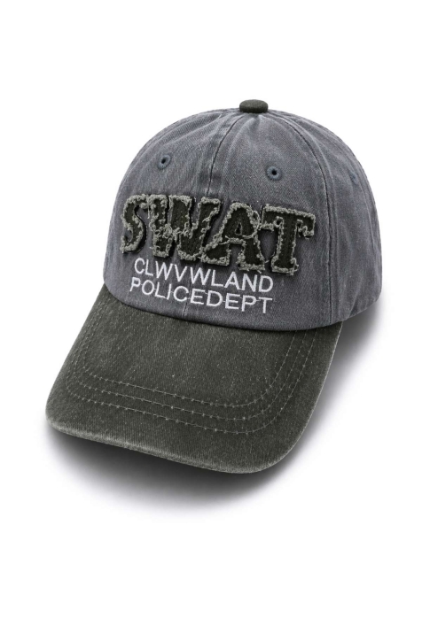 Детска шапка за момче, сив цвят