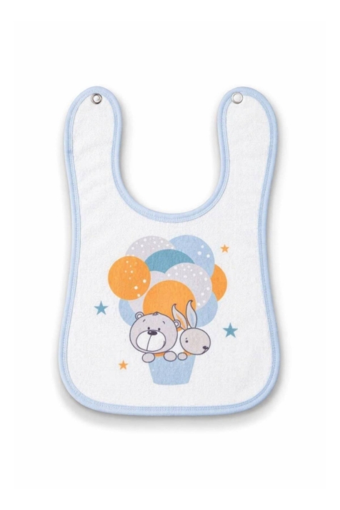 Лигавник момче, светло син цвят  