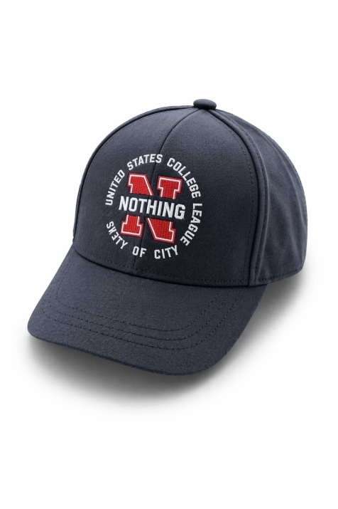 Детска шапка за момче, тъмно сив цвят