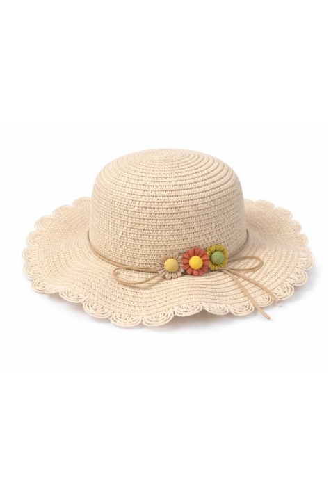 Детска капела, цвят екрю