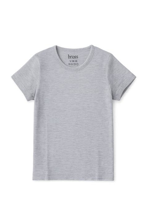 Детска тениска за момче, сив цвят 