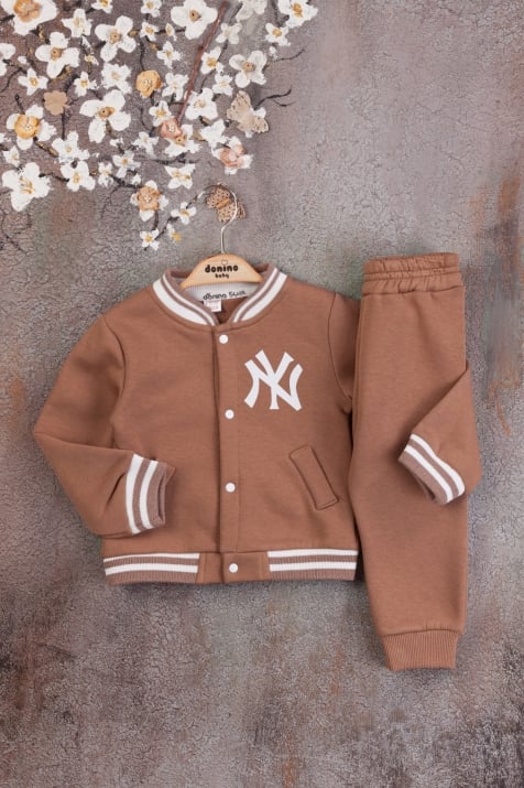 Комплект момче дълъг ръкав вата