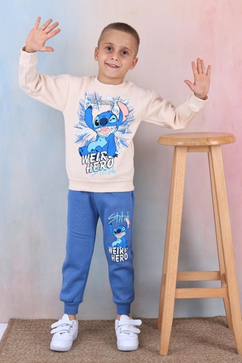 Комплект момче дълъг ръкав Stitch