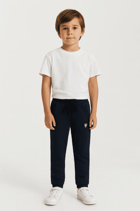 Детска долница за момче, син цвят